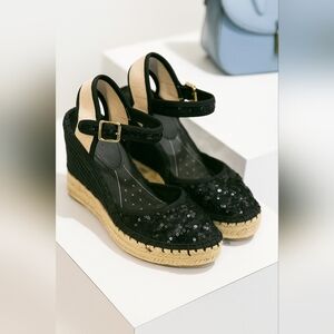 Sequin Finish Espadrillas